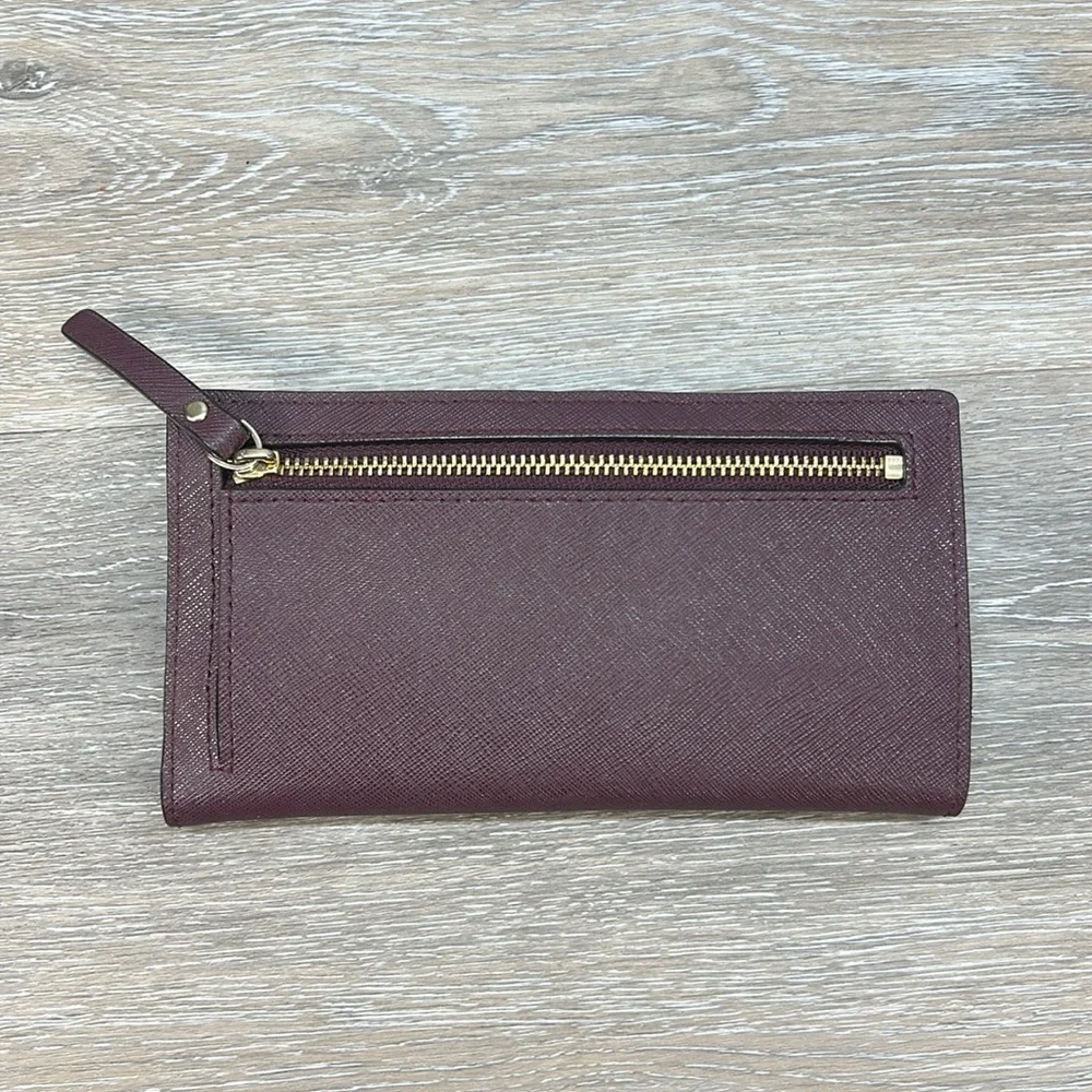 Kate Spade Burgundy Crossbody Bag with Chain Strap - Picture 10 of 15